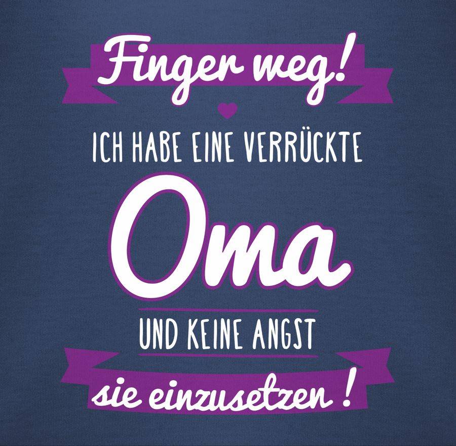 Shirtracer Ich habe eine verrückte Oma Lila Shirts & Mehr Shirtracer Weihnachtsangebot