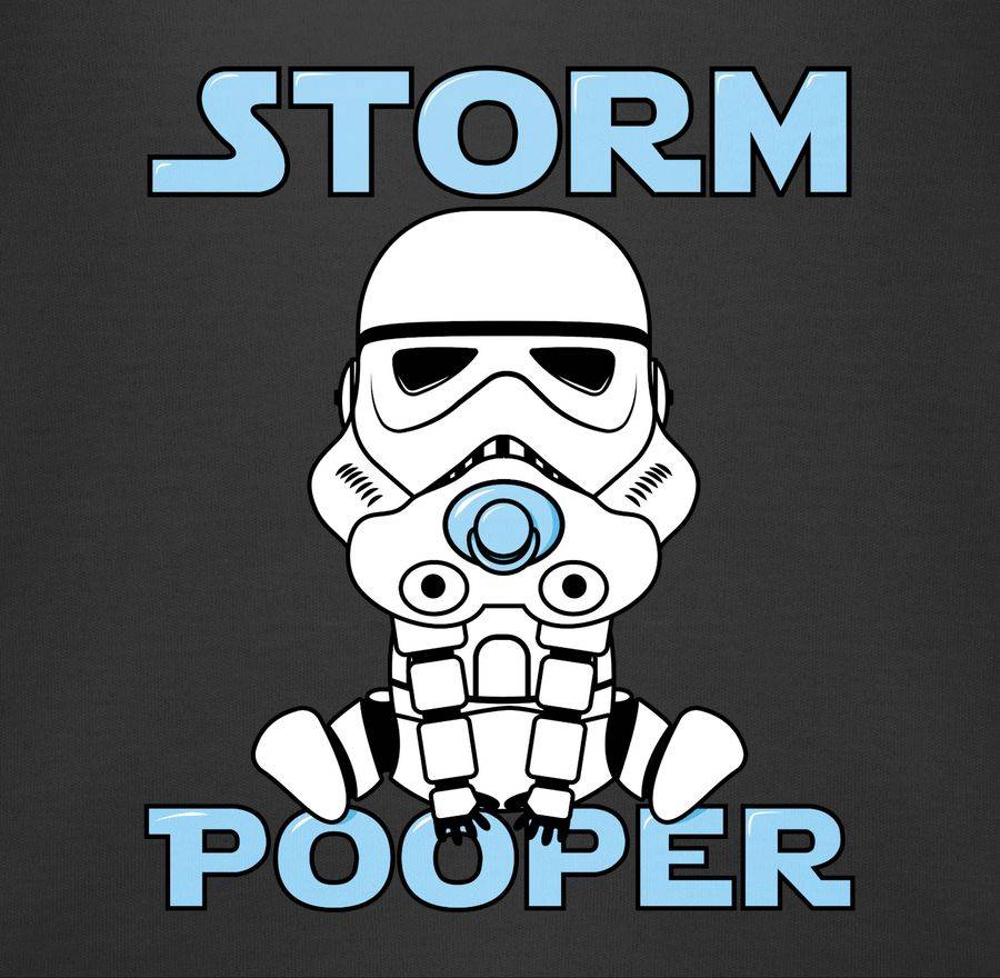 Shirtracer Storm Pooper Stormpooper: Tshirt Rucksack Shirtracer Jubiläumsangebot