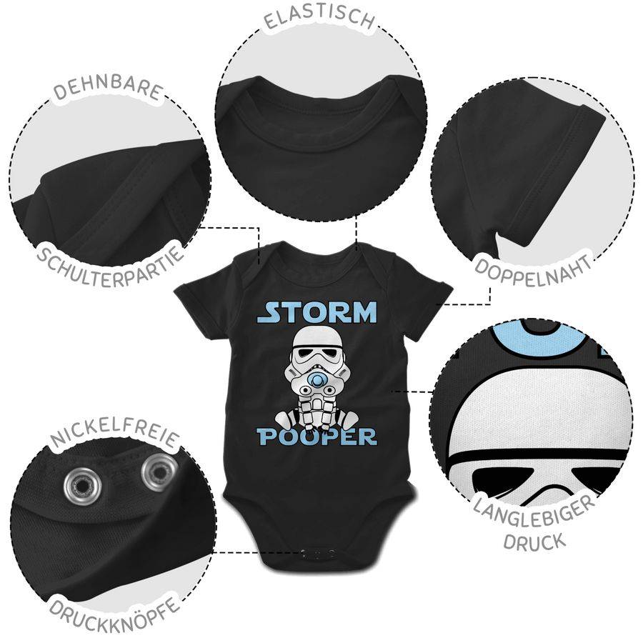 Shirtracer Storm Pooper Stormpooper: Tshirt Rucksack Shirtracer Jubiläumsangebot