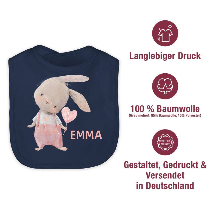 Shirtracer Mädchen Hase Rabbit Häschen Langohr Süße Hasen: T-Shirt Rucksack Shirtracer Neueste Mode