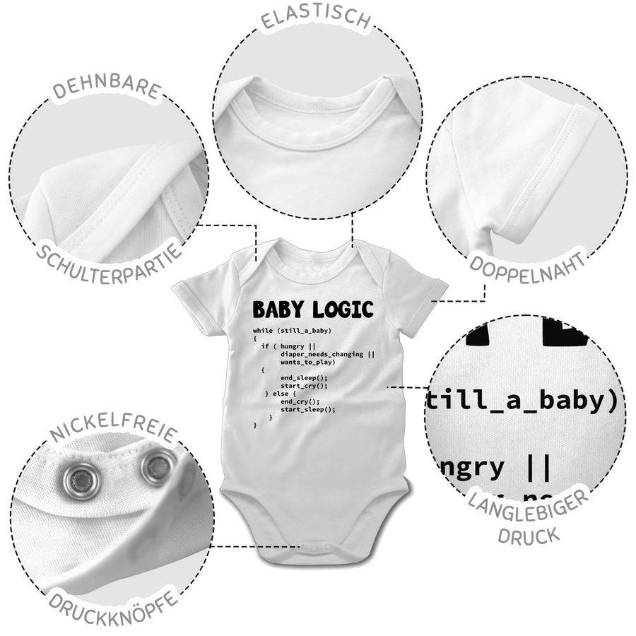 Shirtracer Nerdy Baby Logic Shirts & Mehr Shirtracer Online Outlet