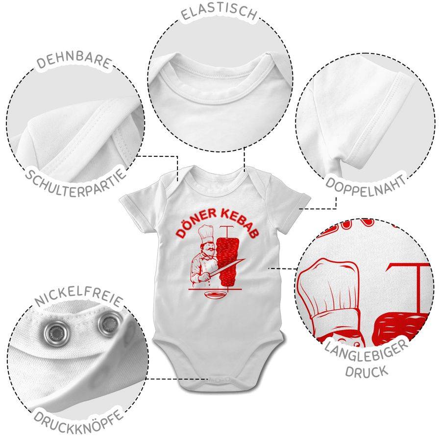 Shirtracer Original Döner Kebab Logo Shirts & Mehr Shirtracer Blitzangebot