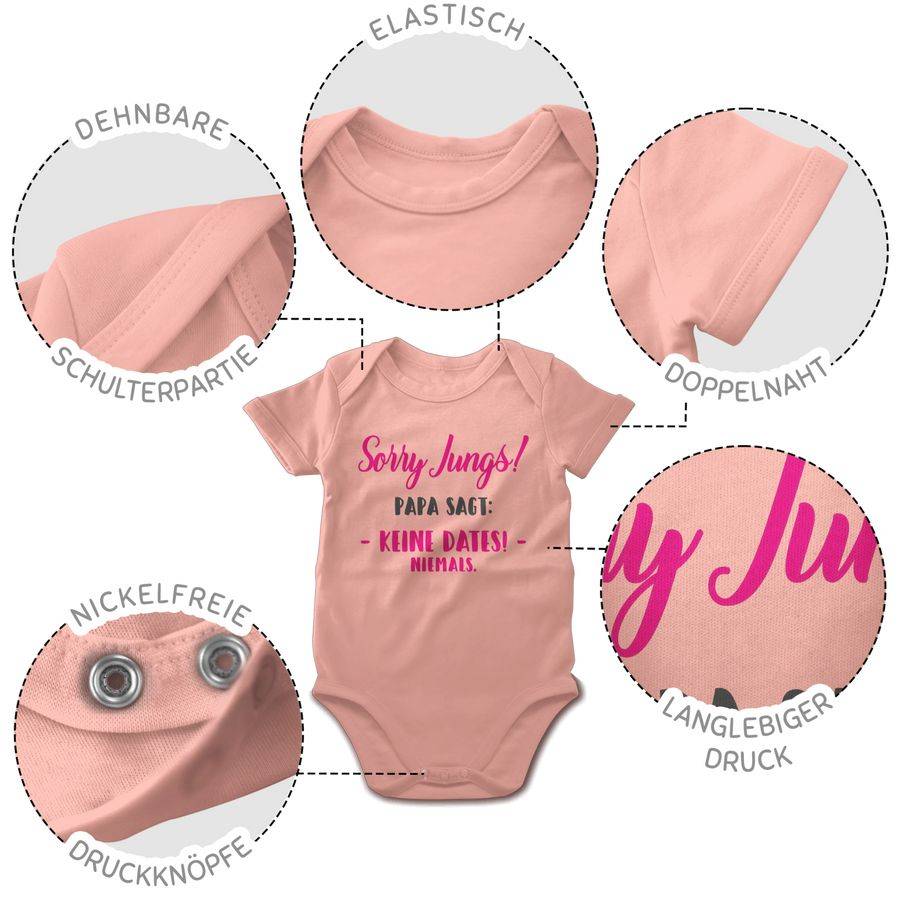 Shirtracer Sorry Jungs Papa sagt keine Dates Shirts & Mehr Shirtracer Kauf eins, bekomm eins gratis