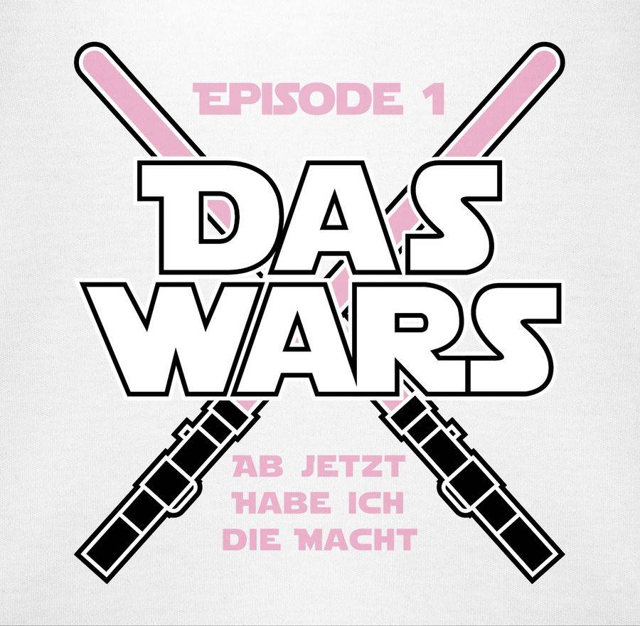 Shirtracer Das Wars Jetzt habe ich die Macht Mädchen: Tshirt Rucksack Shirtracer Kostenlose Rückgabe