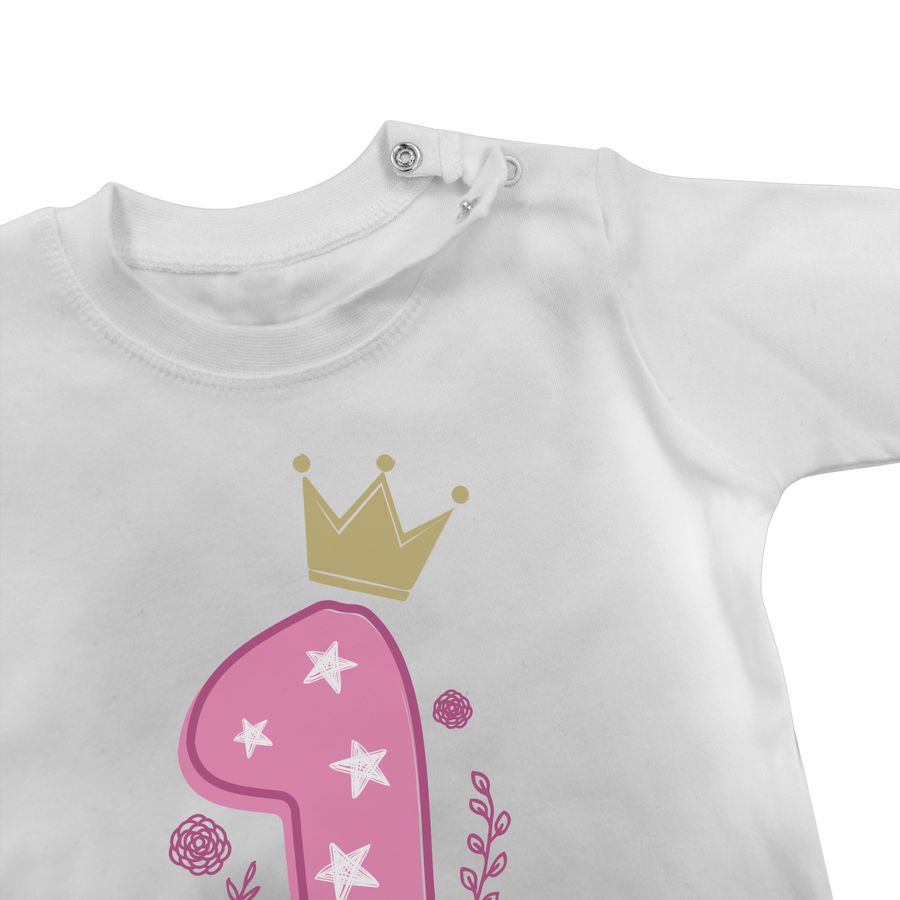 Shirtracer Erster Mädchen Krone Sterne Shirts & Mehr Shirtracer Neueste Stile