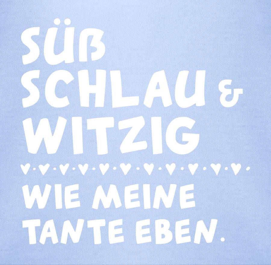 Shirtracer Süß schlau und witzig - wie meine Tante eben - Weiß Shirts & Mehr Shirtracer Sonderangebot der Fabrik