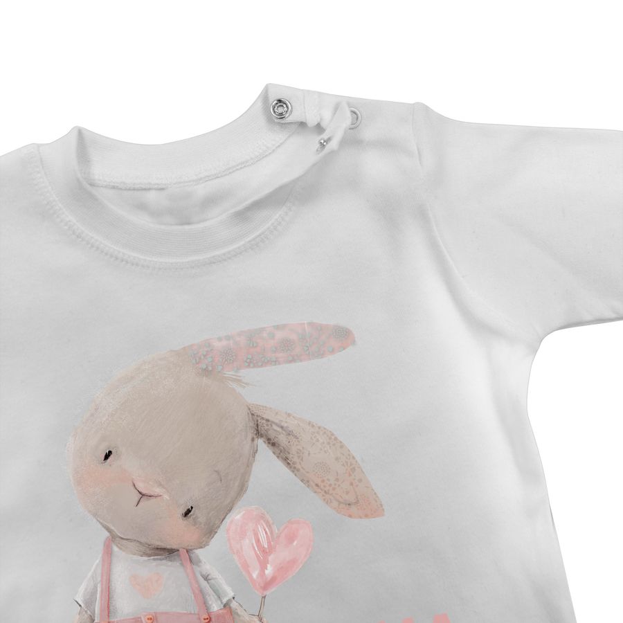 Shirtracer Mädchen Hase Rabbit Häschen Langohr Süße Hasen: T-Shirt Rucksack Shirtracer Vierteljährliche Förderung