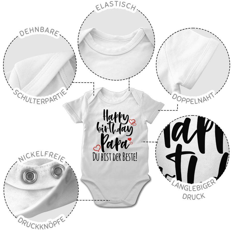 Shirtracer Happy Birthday Papa Shirts & Mehr Shirtracer Speichern exportieren