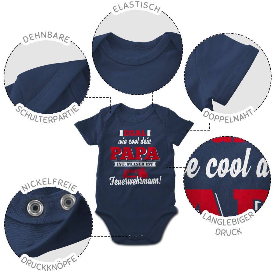Shirtracer Egal wie Cool dein Papa meiner ist Feuerwehrmann Shirts & Mehr Shirtracer Rabatte dieses Monats