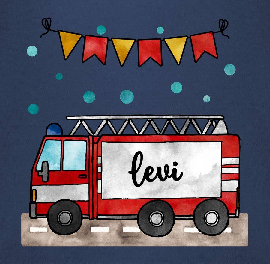 Shirtracer Feuerwehrauto - Geschenk: Tshirt Turnbeutel Shirtracer Muttertagsangebot
