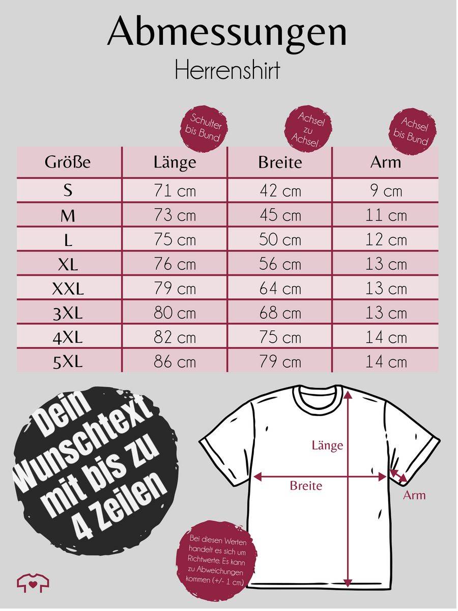 Shirtracer Wunschtext Shirts & Mehr Shirtracer Heißer Verkauf