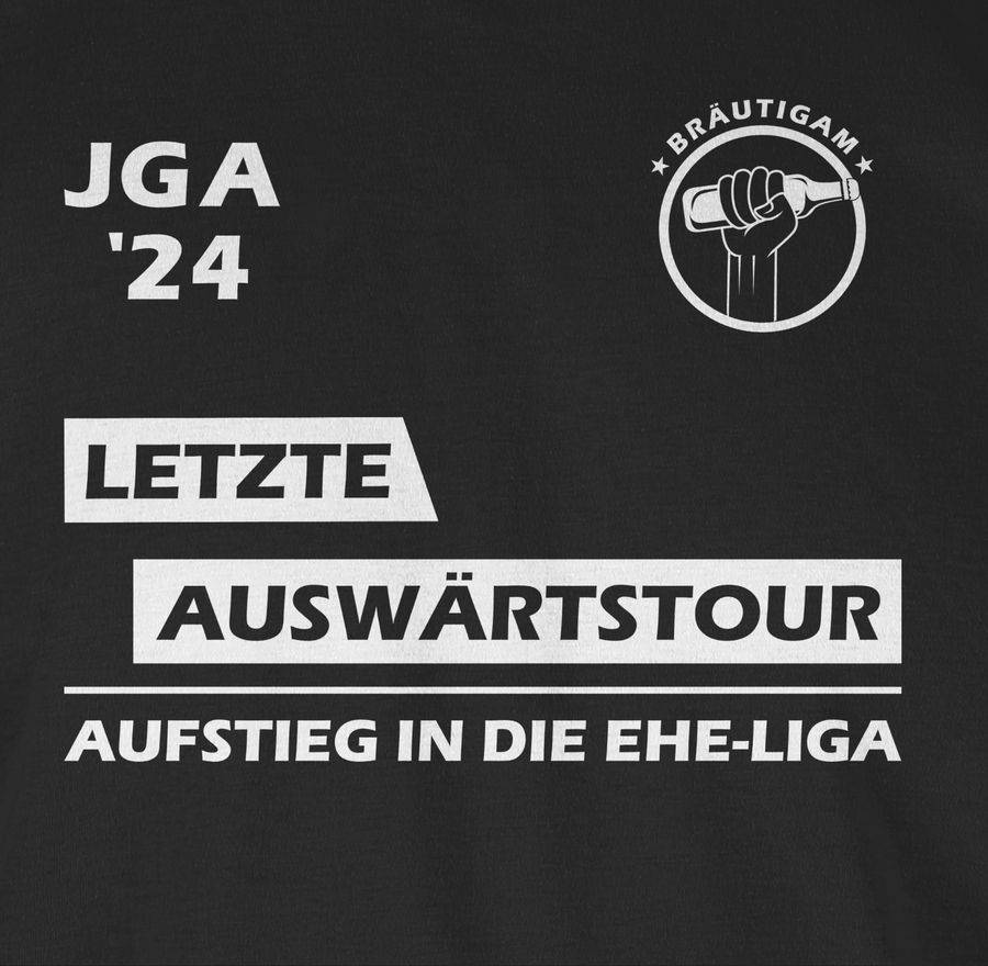 Shirtracer Letzte Auswärtstour - JGA 2024 I Team Bräutigam: Tshirt Rucksack Shirtracer Bestseller