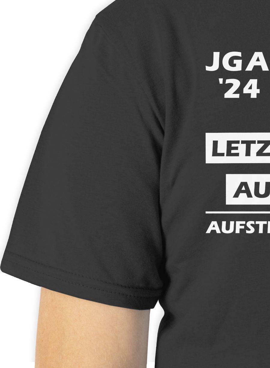 Shirtracer Letzte Auswärtstour - JGA 2024 I Team Bräutigam: Tshirt Rucksack Shirtracer Bestseller