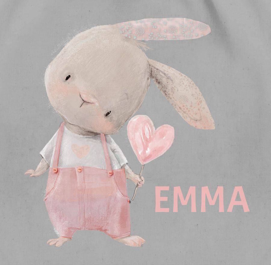 Shirtracer Mädchen Hase Rabbit Häschen Langohr Süße Hasen: T-Shirt Rucksack Shirtracer Tägliche Deals
