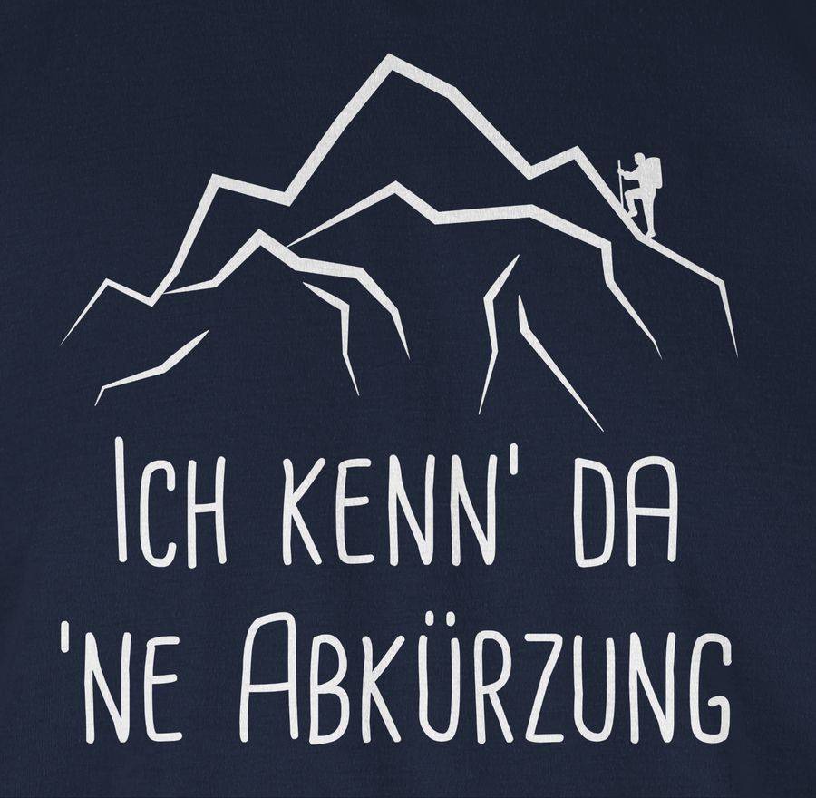 Shirtracer Ich kenn' da 'ne Abkürzung - weiß Shirts & Mehr Shirtracer JETZT KAUFEN