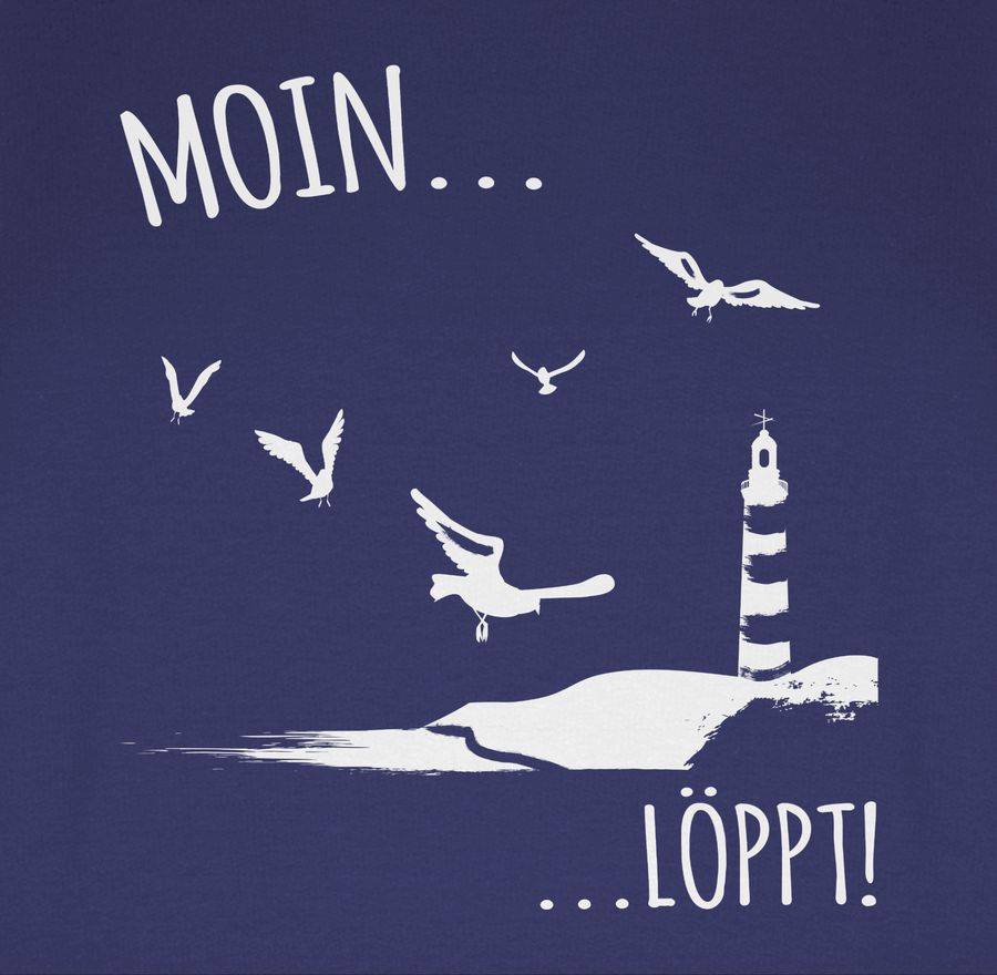Shirtracer Moin Löppt! - weiß Shirts & Mehr Shirtracer Neueste Stile