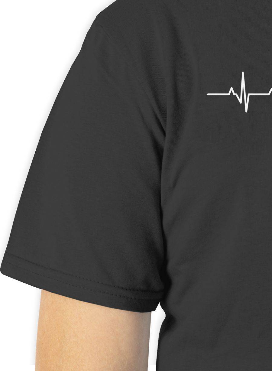 Shirtracer Herzschlag Fahrrad Shirts & Mehr Shirtracer Zeitbegrenzte Promotion