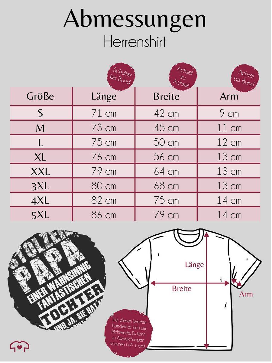 Shirtracer Stolzer Papa Fantastischen Tochter Shirts & Mehr Shirtracer Vierteljährliche Förderung