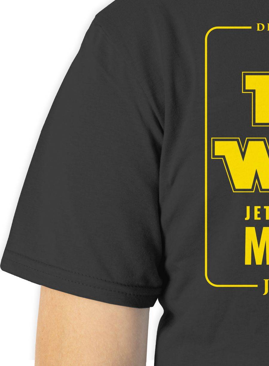 Shirtracer JGA 2024 Das Wars Jetzt hat sie die Macht: T-Shirt Gym Bag Shirtracer Im Verkauf