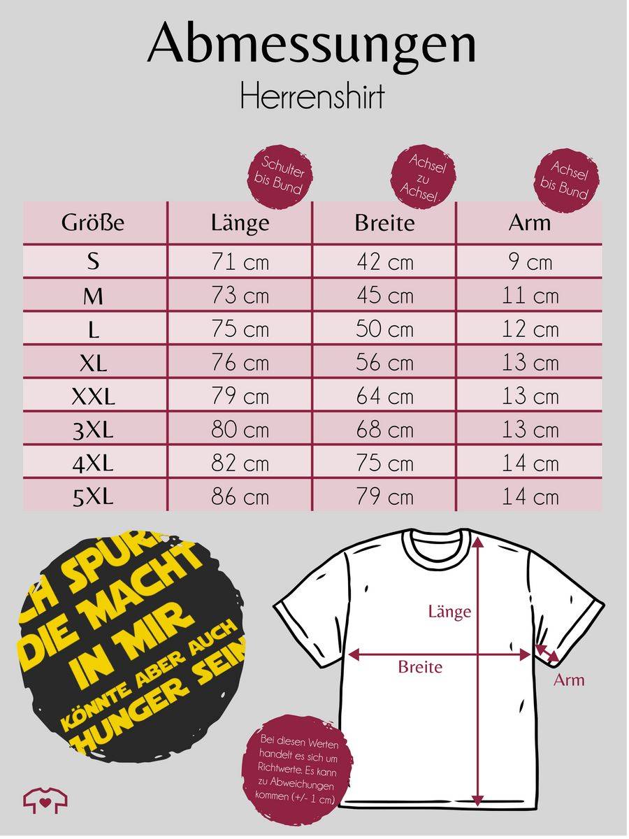 Shirtracer Ich spüre die Macht in mir Könnte aber auch Hunger sein: Tshirt Gym Bag Shirtracer Meist gekauft