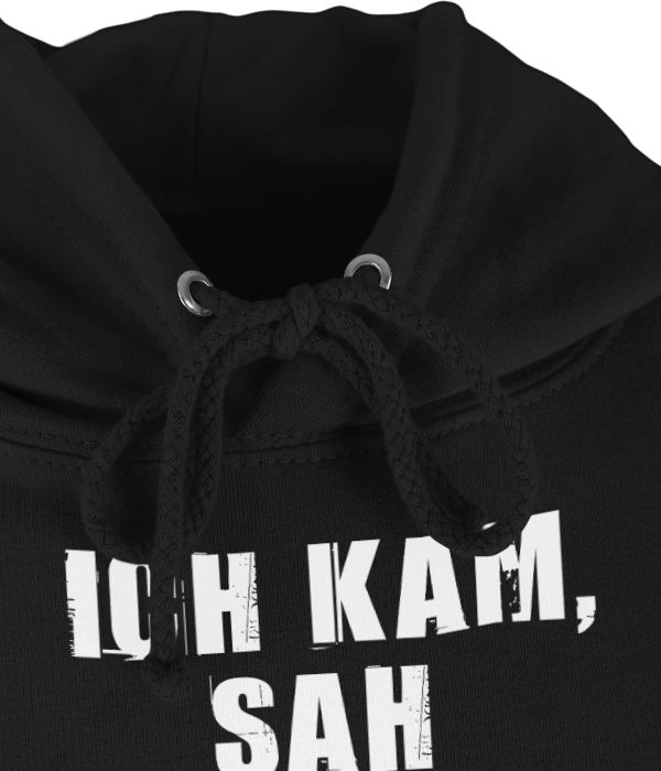 Shirtracer Ich kam sah und hatte direkt keinen Bock mehr - Grunge Optik weiß Shirts & Meh Shirtracer Flash Sale