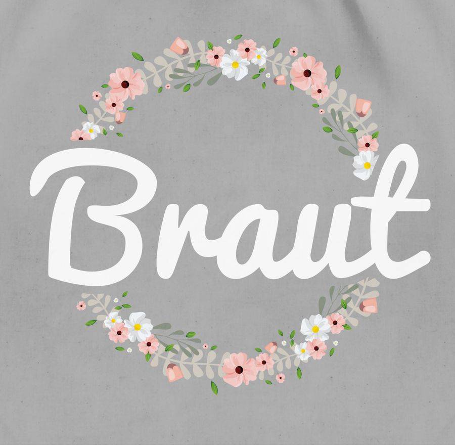 Shirtracer Braut Blumenkranz Shirts & Mehr Shirtracer Preisnachlass