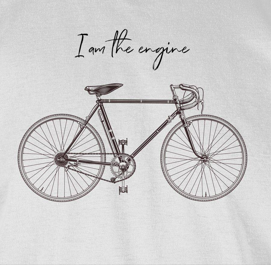 Shirtracer I am the engine Shirts & Mehr Shirtracer Black Friday