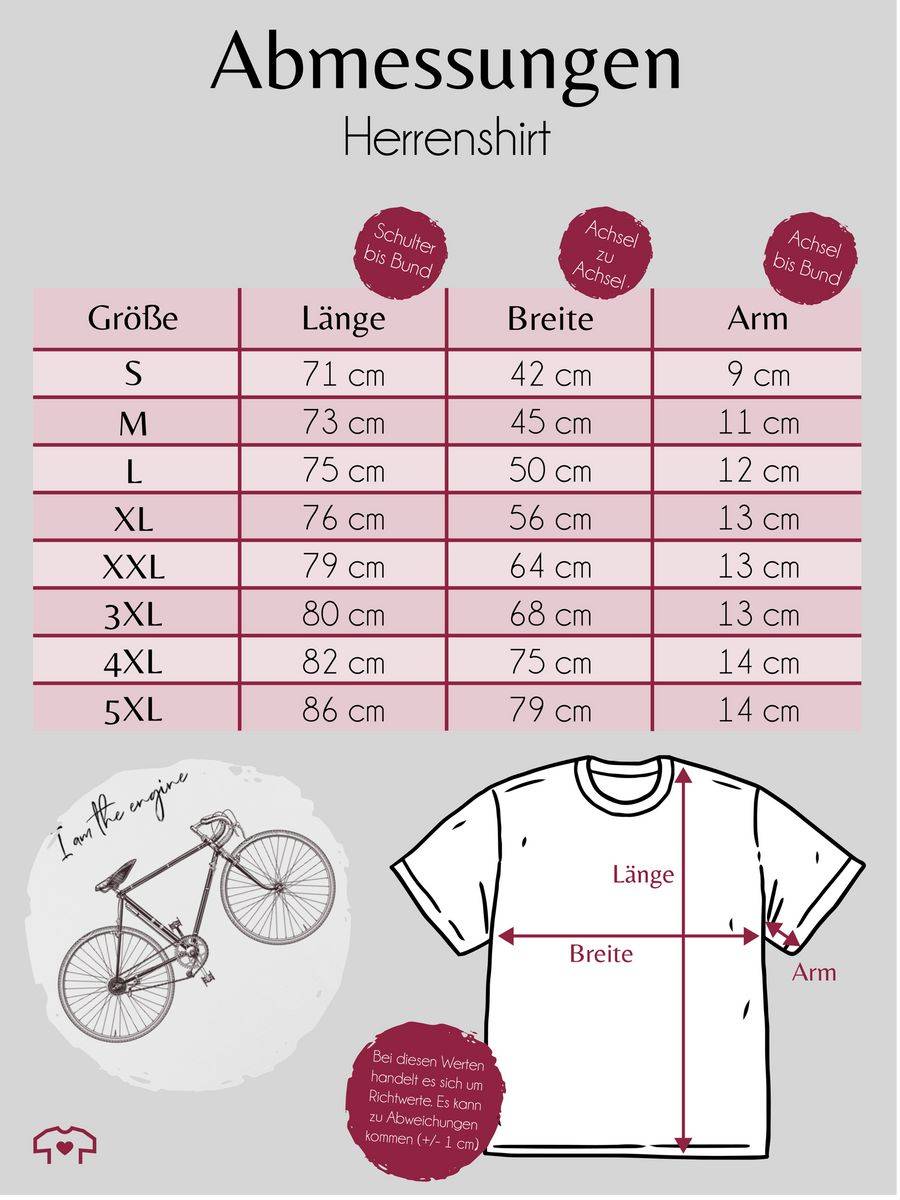 Shirtracer I am the engine Shirts & Mehr Shirtracer Black Friday