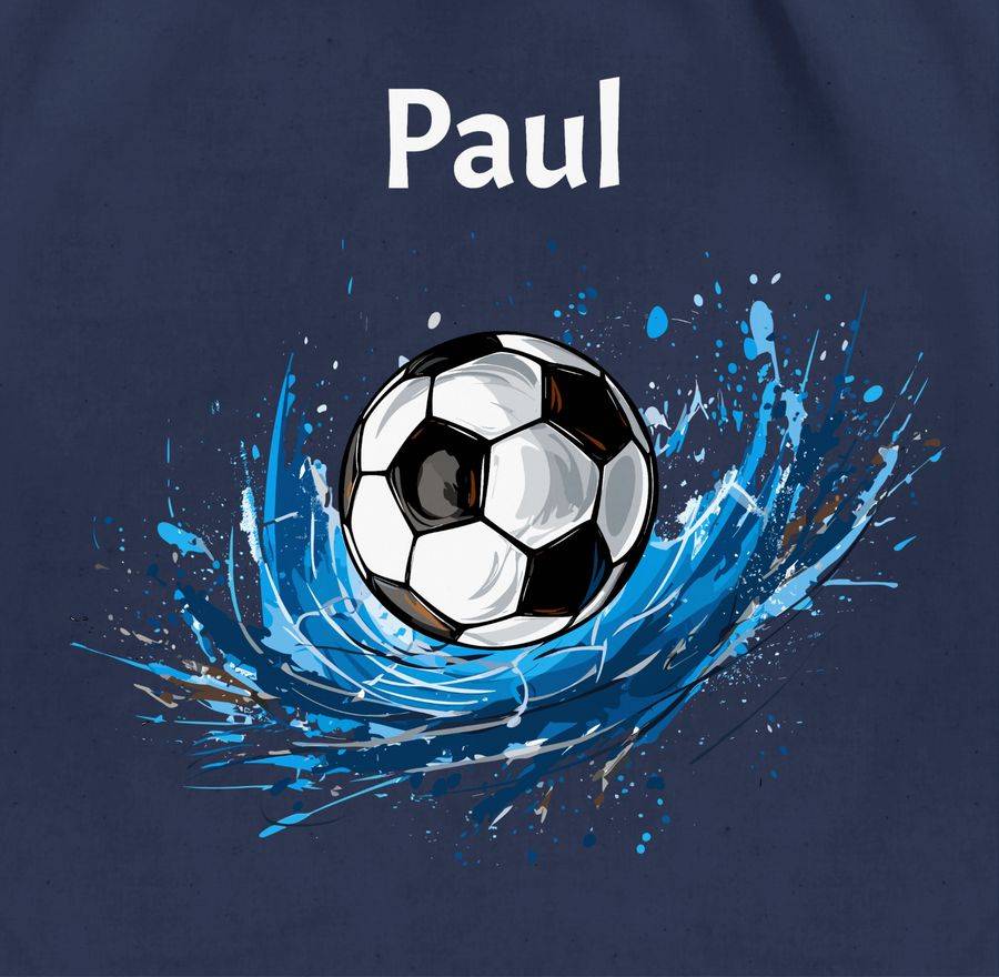 Shirtracer Fußball Fußballfan Fußballbegeistertes Fußballliebender Junge mit Name Shirts Shirtracer Muttertagsangebot