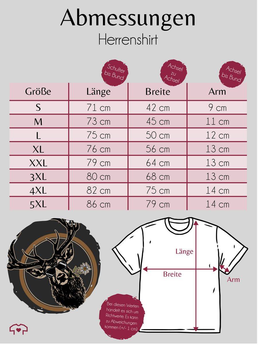 Shirtracer Cooler Hirsch Hirschgeweih Jäger Shirts & Mehr Shirtracer Zeitlich begrenztes Angebot