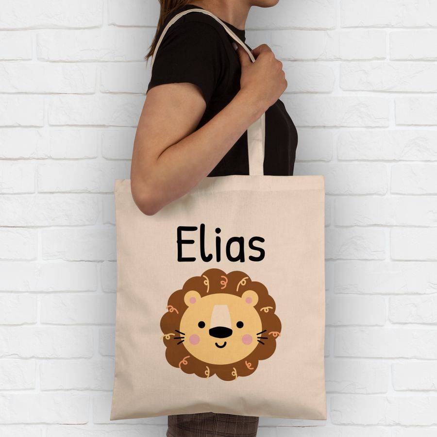 Shirtracer Süßer Löwe - Kindergarten Kita: T-Shirt Rucksack Shirtracer Zeitbegrenzte Promotion