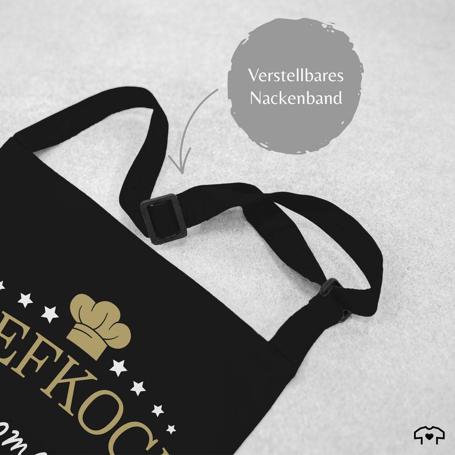 Shirtracer Chefkoch mit Name Geschenk für Koch: T-Shirt Gym Bag Shirtracer Sonderangebot