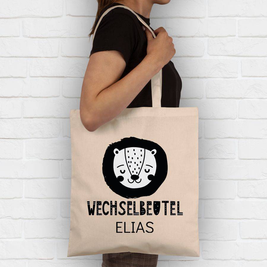 Shirtracer Wechselbeutel Löwe: T-Shirt Rucksack Shirtracer Günstig kaufen