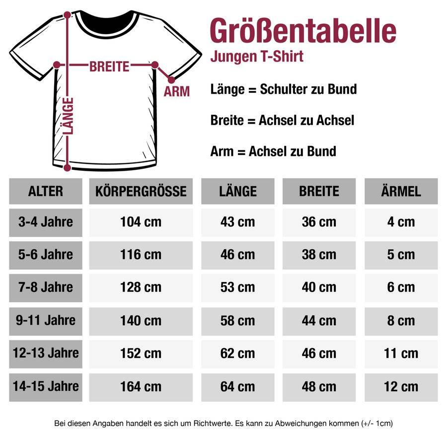 Shirtracer Tatü Tata! Ich bin 3 - rot: Tshirt Turnbeutel Shirtracer Begrenztes Angebot