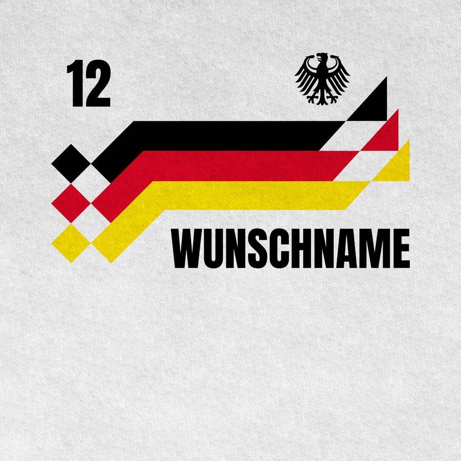 Shirtracer Deutschland Trikot mit Name und Nummer Germany: Tshirt Rucksack Shirtracer Preisnachlass