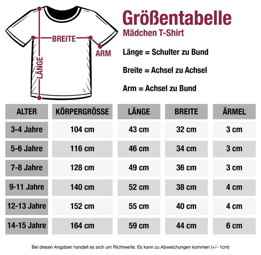 Shirtracer Sechster Mädchen Krone Sterne Shirts & Mehr Shirtracer Exklusive Angebote
