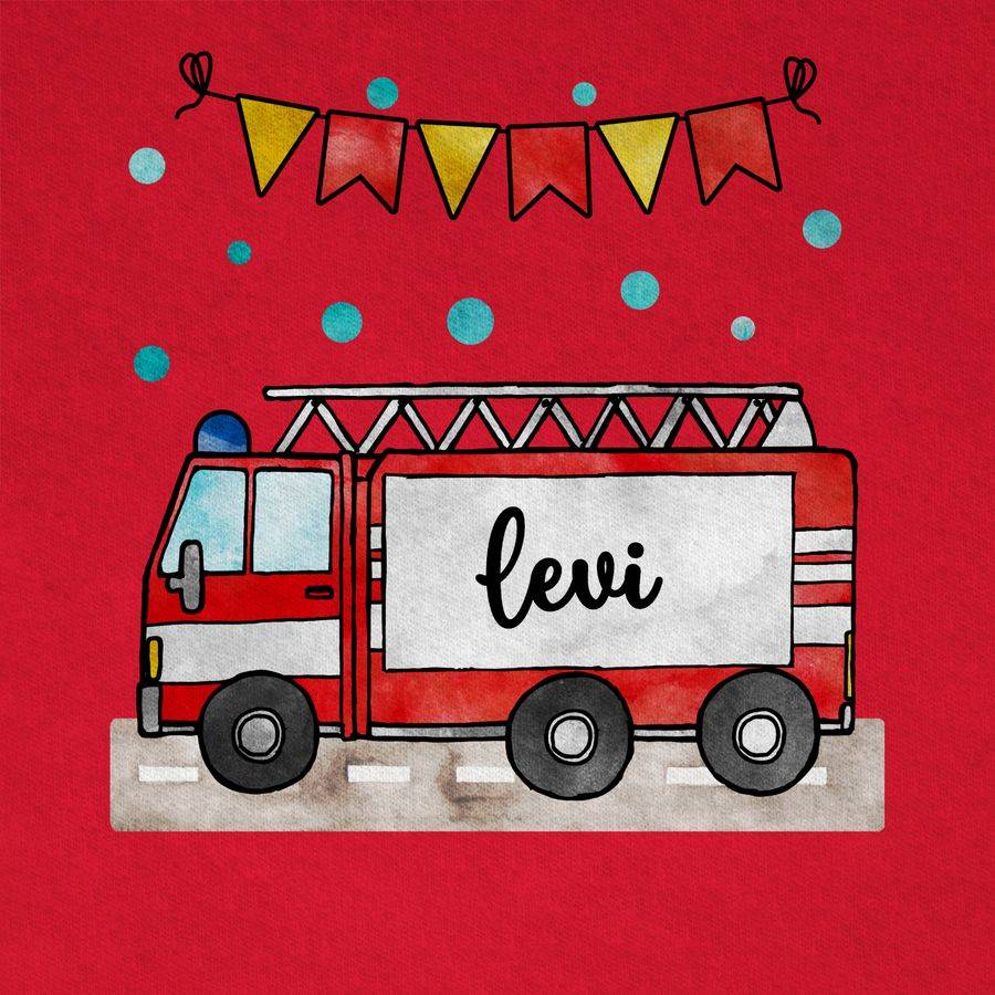 Shirtracer Feuerwehrauto - Geschenk: Tshirt Turnbeutel Shirtracer Bestseller