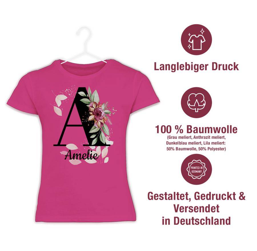 Shirtracer Buchstabe anpassbar Shirts & Mehr Shirtracer Saisonale Angebote