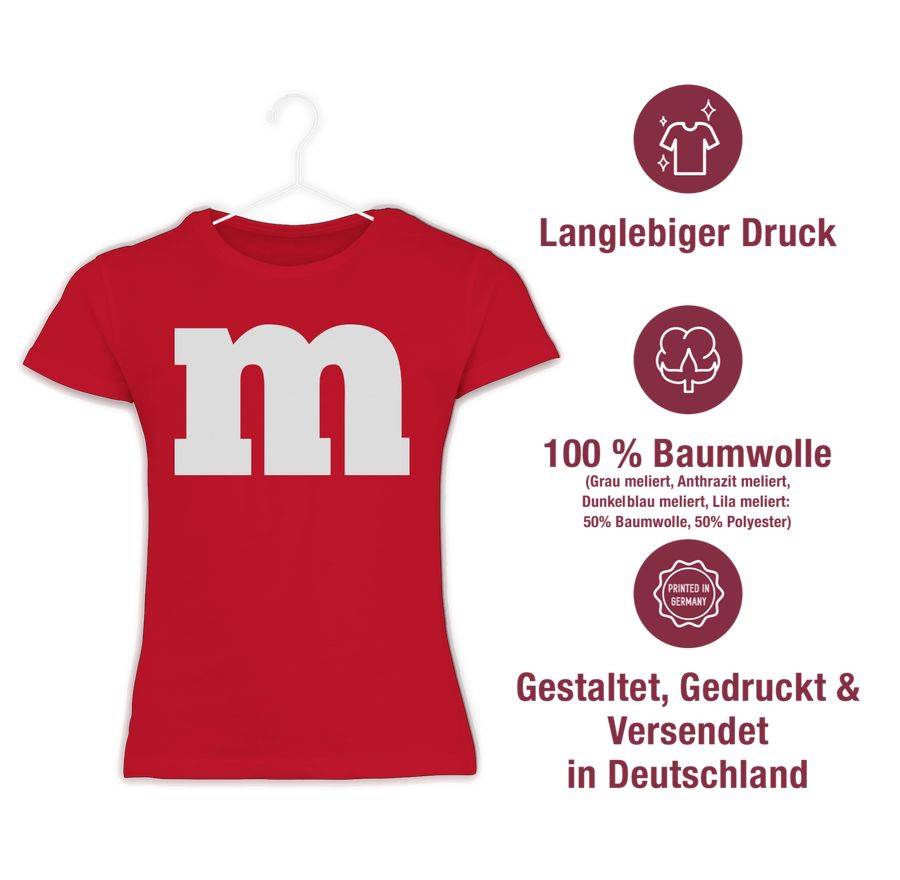 Shirtracer Gruppen-Kostüm m Aufdruck Shirts & Mehr Shirtracer Riesige Ersparnisse