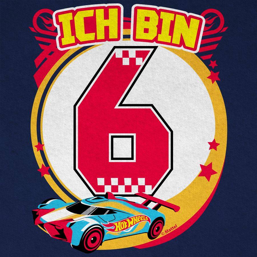 Shirtracer Ich bin 6 - Rennauto Shirts & Mehr Shirtracer Tiefpreis
