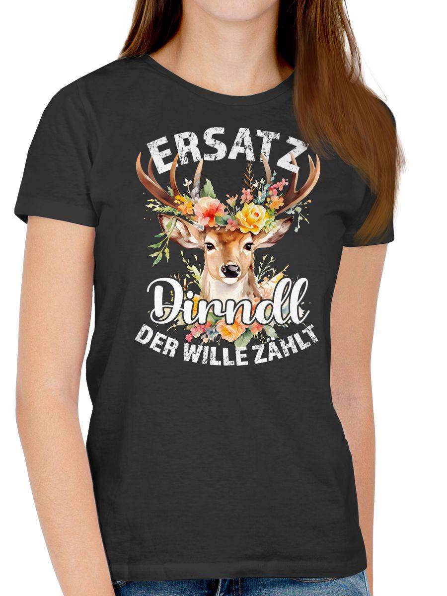 Shirtracer Mein Dirndl ist in der Wäsche - Dirndl Ersatz - Mei Dirndl is in da Wäsch Shir Shirtracer Super Rabatt