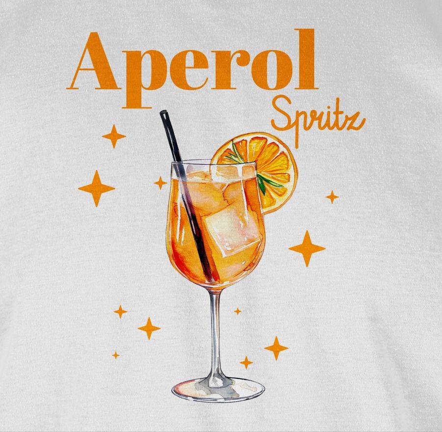 Shirtracer Aperol Spritz Kostüm Aperoli Aperollin Freundin Spritztour Shirts & Mehr Shirtracer Fabrikladen