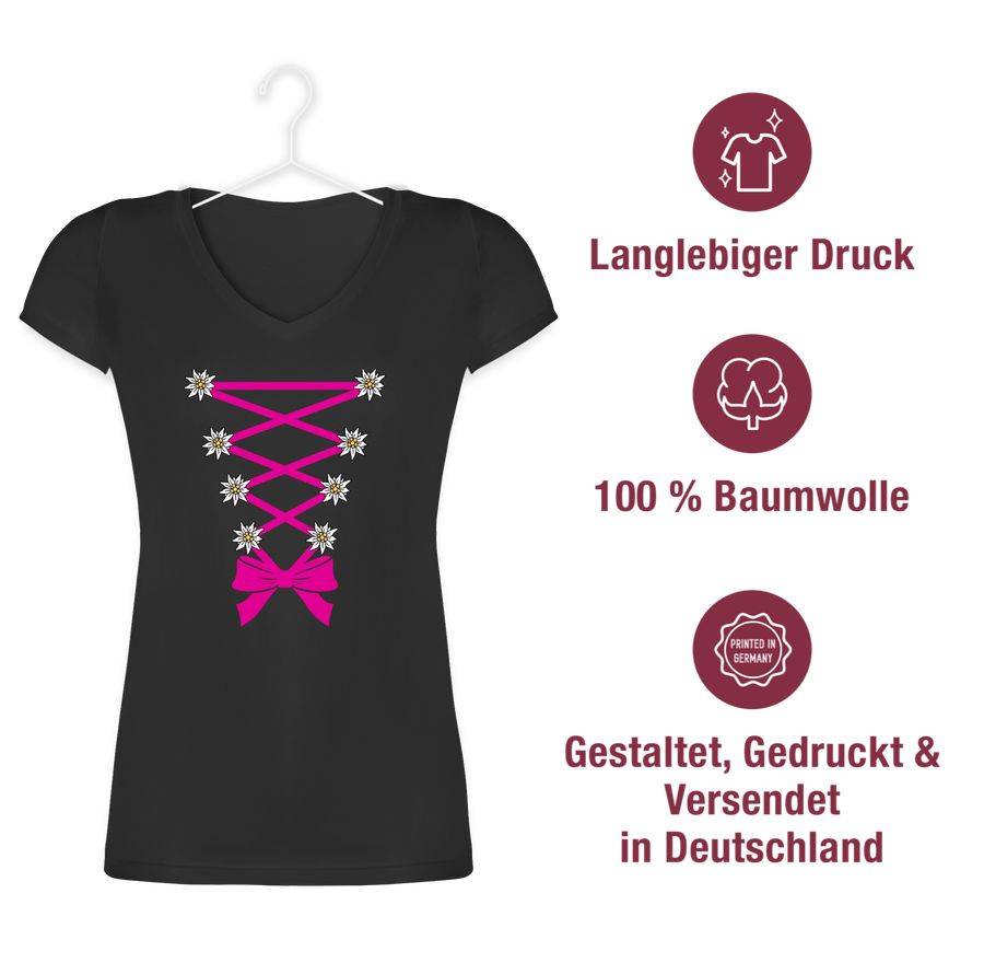 Shirtracer Dirndl mit Edelweiß Shirts & Mehr Shirtracer Begrenzt auf 3 Tage