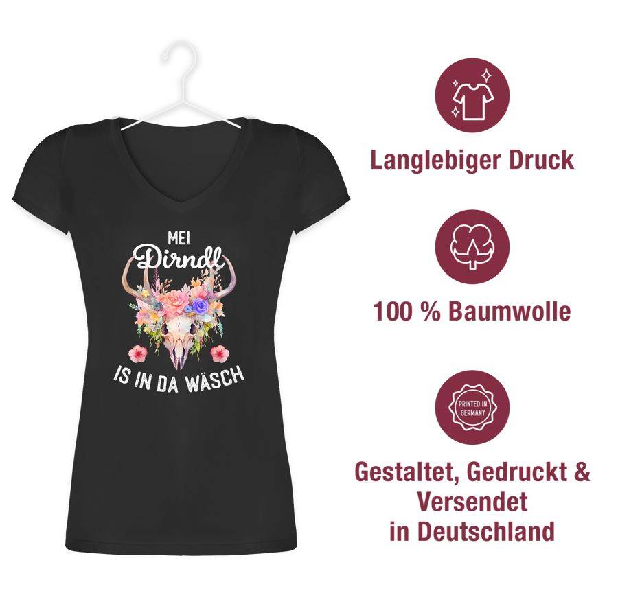 Shirtracer Mei Dirndl is in da Wäsch Shirts & Mehr Shirtracer Fabrikverkauf