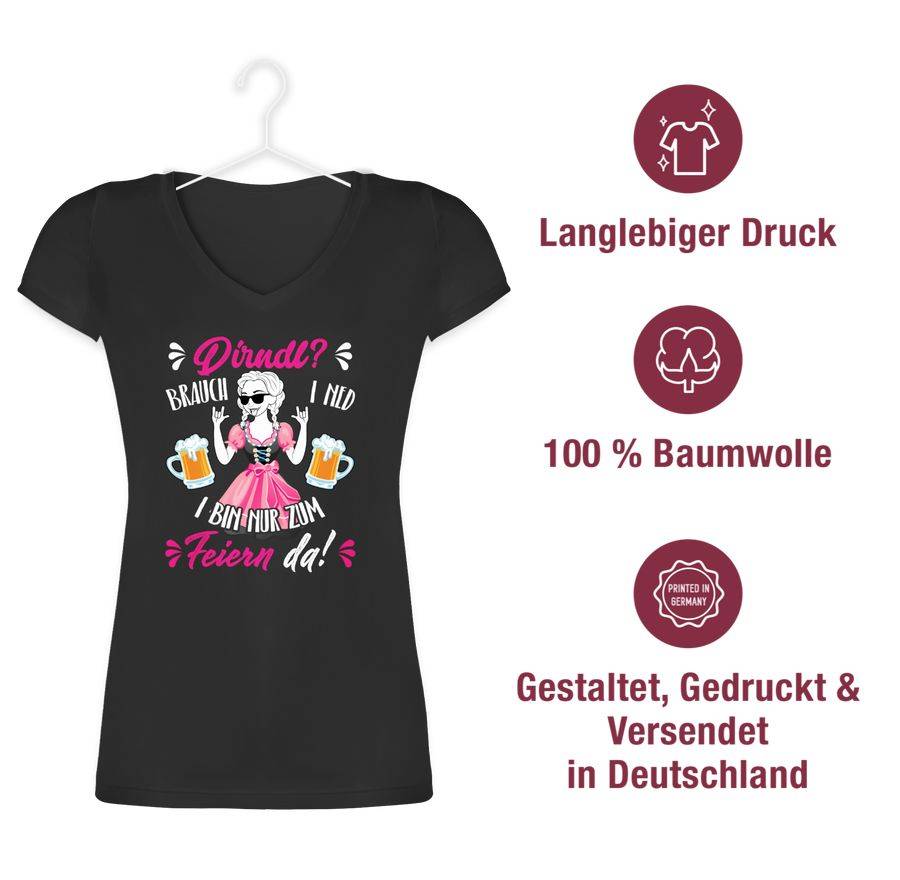 Shirtracer Dirndl Ersatz Dirndl Spruch Shirts & Mehr Shirtracer Fabrikpreis