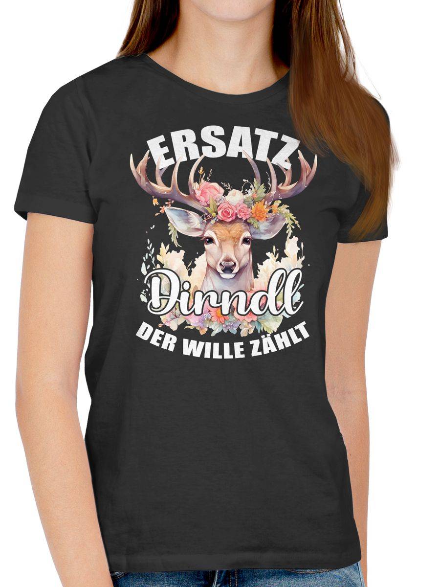 Shirtracer Dirndl Ersatz - Mein Dirndl ist in der Wäsche - Mei Dirndl is in da Wäsch: T-Shi Shirtracer Exklusivangebot
