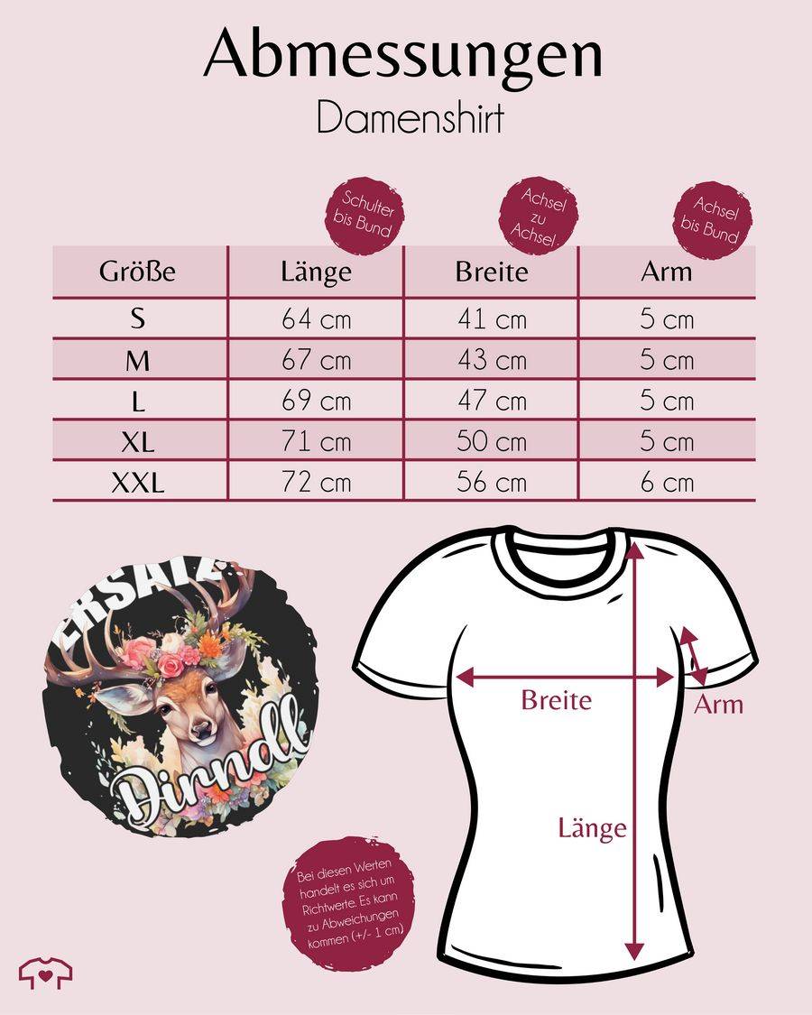 Shirtracer Dirndl Ersatz - Mein Dirndl ist in der Wäsche - Mei Dirndl is in da Wäsch: T-Shi Shirtracer Exklusivangebot