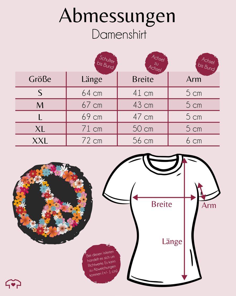 Shirtracer Peace Flower Power: T-Shirt Turnbeutel Shirtracer Online Outlet