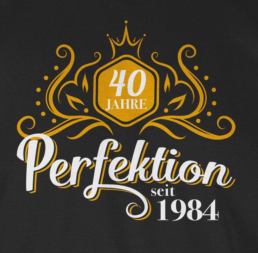 Shirtracer Vierzig Jahre Perfektion 1984 Shirts & Mehr Shirtracer Zeitlich begrenztes Angebot