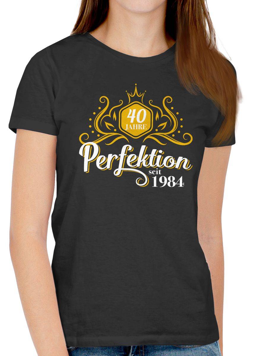 Shirtracer Vierzig Jahre Perfektion 1984 Shirts & Mehr Shirtracer Zeitlich begrenztes Angebot